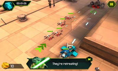 Gameplay of the LEGO Star Wars for Android phone or tablet.