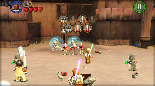 LEGO Star wars: The complete saga v1.7.50 - Android game screenshots.