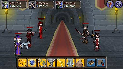 Lethal RPG: War - Android game screenshots.