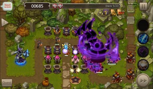 Lich defense 2 - Android game screenshots.