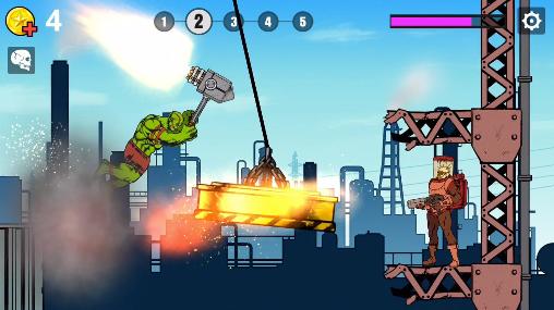 Limp heroes: Physics action - Android game screenshots.