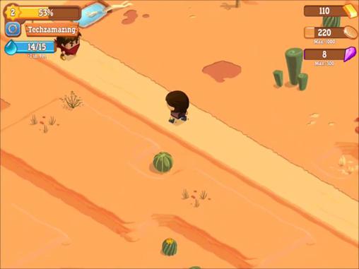 Little bandits - Android game screenshots.