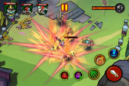 Lord of zombies - Android game screenshots.