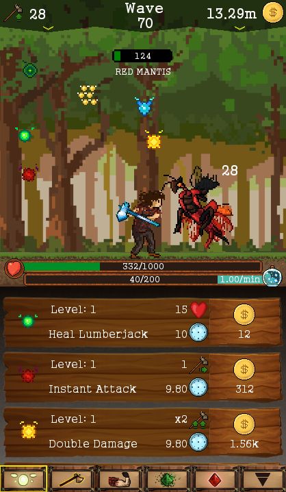 Lumberjack Attack! - Idle Game