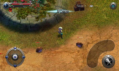 Gameplay of the M2: War of Myth Mech for Android phone or tablet.