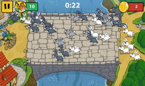 Mad bunny: Shooter - Android game screenshots.