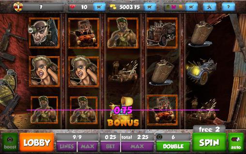 Mad future: Slots - Android game screenshots.