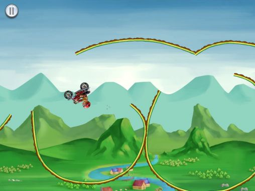 Mad moto racing - Android game screenshots.