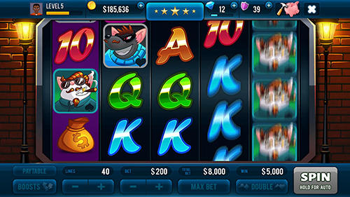 Mafioso casino slots game - Android game screenshots.