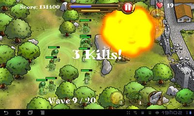 Magic Defenders HD - Android game screenshots.