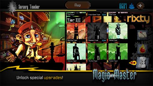 Gameplay of the Magic master for Android phone or tablet.