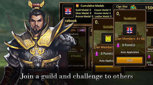 Magic of the Three kingdoms - Android game screenshots.