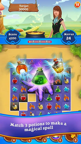Magic puzzle: Match 3 game - Android game screenshots.