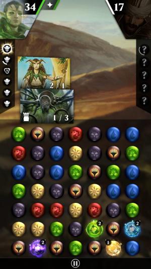 Magic: The gathering. Puzzle quest - Android game screenshots.