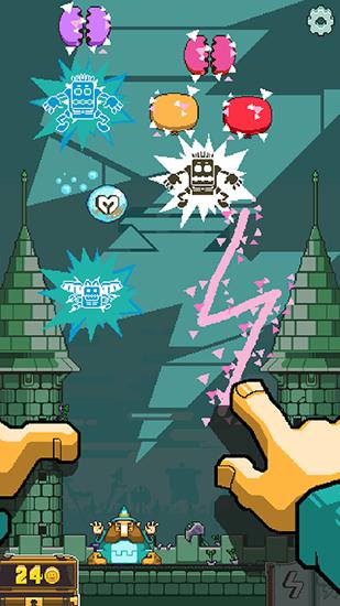 Magic touch: Wizard for hire - Android game screenshots.