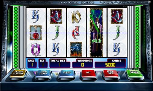 Magical slots - Android game screenshots.