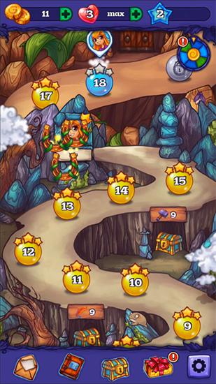 Mahjong: Treasure quest - Android game screenshots.