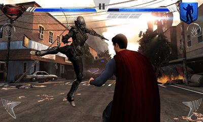 Man of Steel - Android game screenshots.