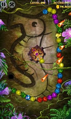 Gameplay of the Marble Blast 3 for Android phone or tablet.
