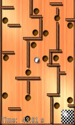 Gameplay of the Marble Maze. Reloaded for Android phone or tablet.