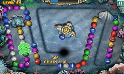 Gameplay of the Marble Saga for Android phone or tablet.