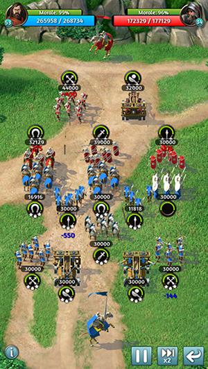 March of empires - Android game screenshots.