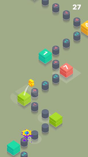 Math hopper - Android game screenshots.