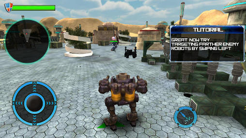 Mech robot war 2050 - Android game screenshots.