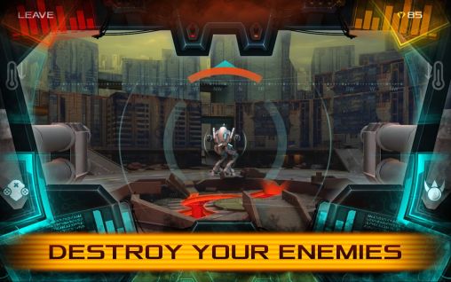 Mechs warfare - Android game screenshots.