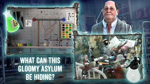 Gameplay of the Medford city asylum: Paranormal case for Android phone or tablet.