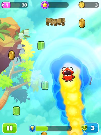 Mega jump 2 - Android game screenshots.