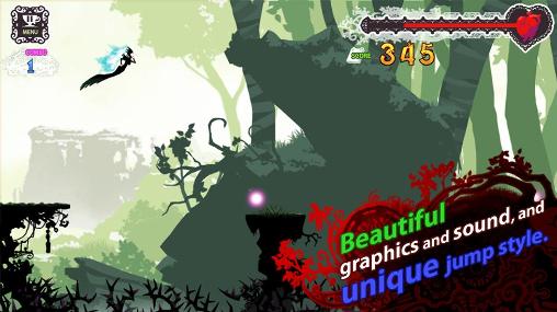 Mellifluent: Jumpy witch. Premium - Android game screenshots.