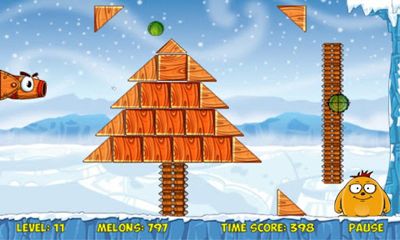Melon Bounce - Android game screenshots.
