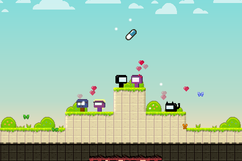 Mercurial story: Platform game - Android game screenshots.