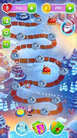 Merry Christmas: Match 3 - Android game screenshots.