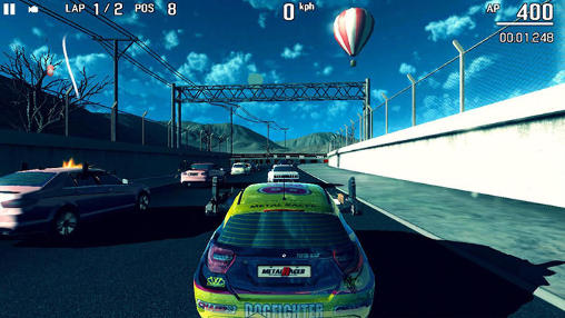Metal racer - Android game screenshots.