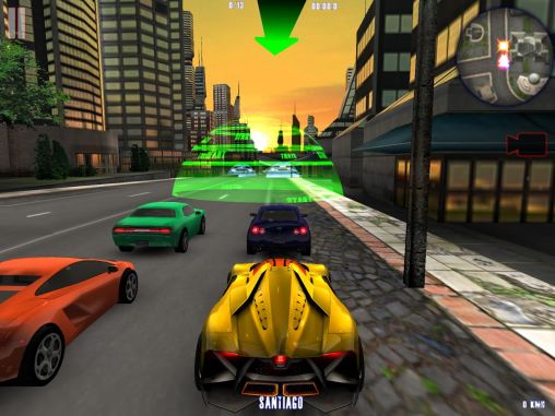 Midtown crazy race - Android game screenshots.