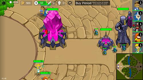 Mini legends - Android game screenshots.