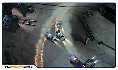 Gameplay of the Mini Motor Racing for Android phone or tablet.