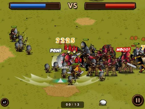 Mini warriors - Android game screenshots.