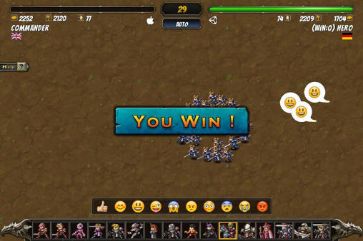 Miragine war: First campaighn - Android game screenshots.