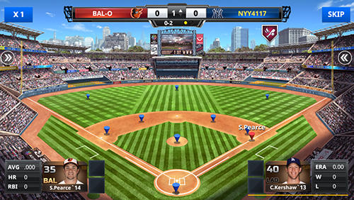 MLB 9 innings manager - Android game screenshots.
