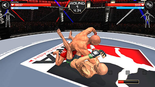 MMA Fighting clash - Android game screenshots.