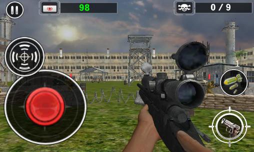 Modern army sniper shooter 3 - Android game screenshots.