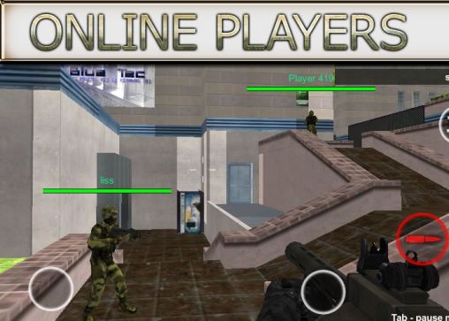 Modern assault multiplayer - Android game screenshots.