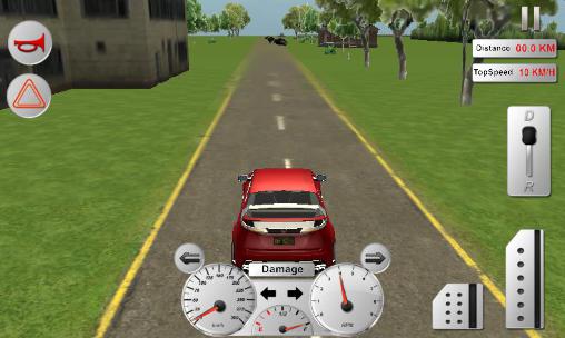 Modern car driver 3D - Android game screenshots.