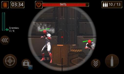 Modern commando: Sniper killer. Combat duty - Android game screenshots.