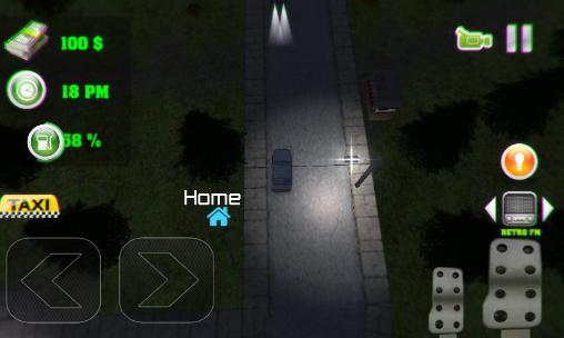 Modern taxi driver 3D - Android game screenshots.