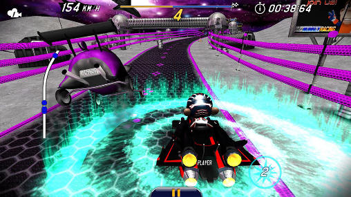 Monkey racing - Android game screenshots.