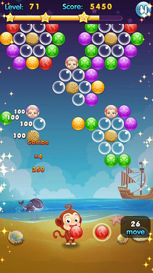 Monkey shoot - Android game screenshots.